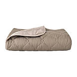 Покривало дитяче стьобане двостороннє Стиль CUBE 100х135см мт Ідея сірий/беж, фото 5