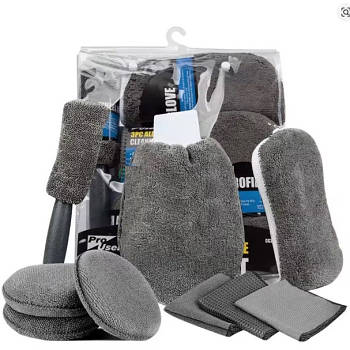 Набір 9 в 1 для догляду за автомобілем ProUser Microfibre Car Cleaning Kit