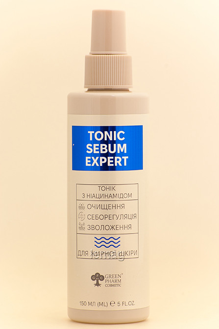 Green Pharm Тонік з ніацинамідом для жирної шкіри, 150 мл, фото 1