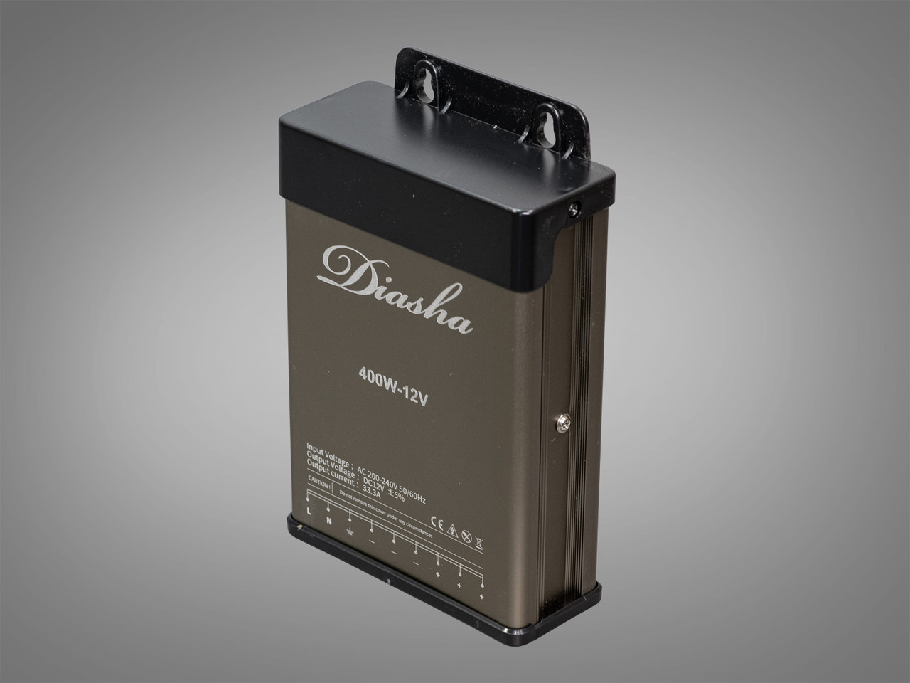 Блок живлення 12В, із захистом від дощу, 400Вт, 33.33А PPF-PW-IP54-12V-400W