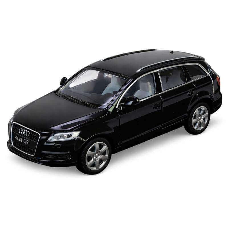 Машинка Автопром Audi Q7 1:32 чорна — металева іграшкова модель зі світлом, звуком та відкривними дверима, арт. 68310, фото 1