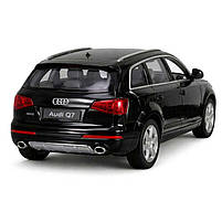 Машинка Автопром Audi Q7 1:32 чорна — металева іграшкова модель зі світлом, звуком та відкривними дверима, арт. 68310, фото 5