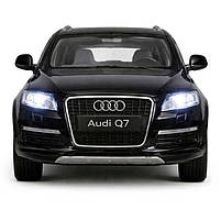 Машинка Автопром Audi Q7 1:32 чорна — металева іграшкова модель зі світлом, звуком та відкривними дверима, арт. 68310, фото 4