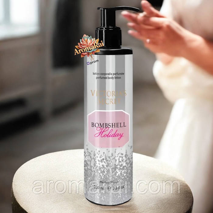 💖 Без липкості! Лосьйон для тіла Victoria’s Secret Bombshell Holiday 200 мл, фото 1