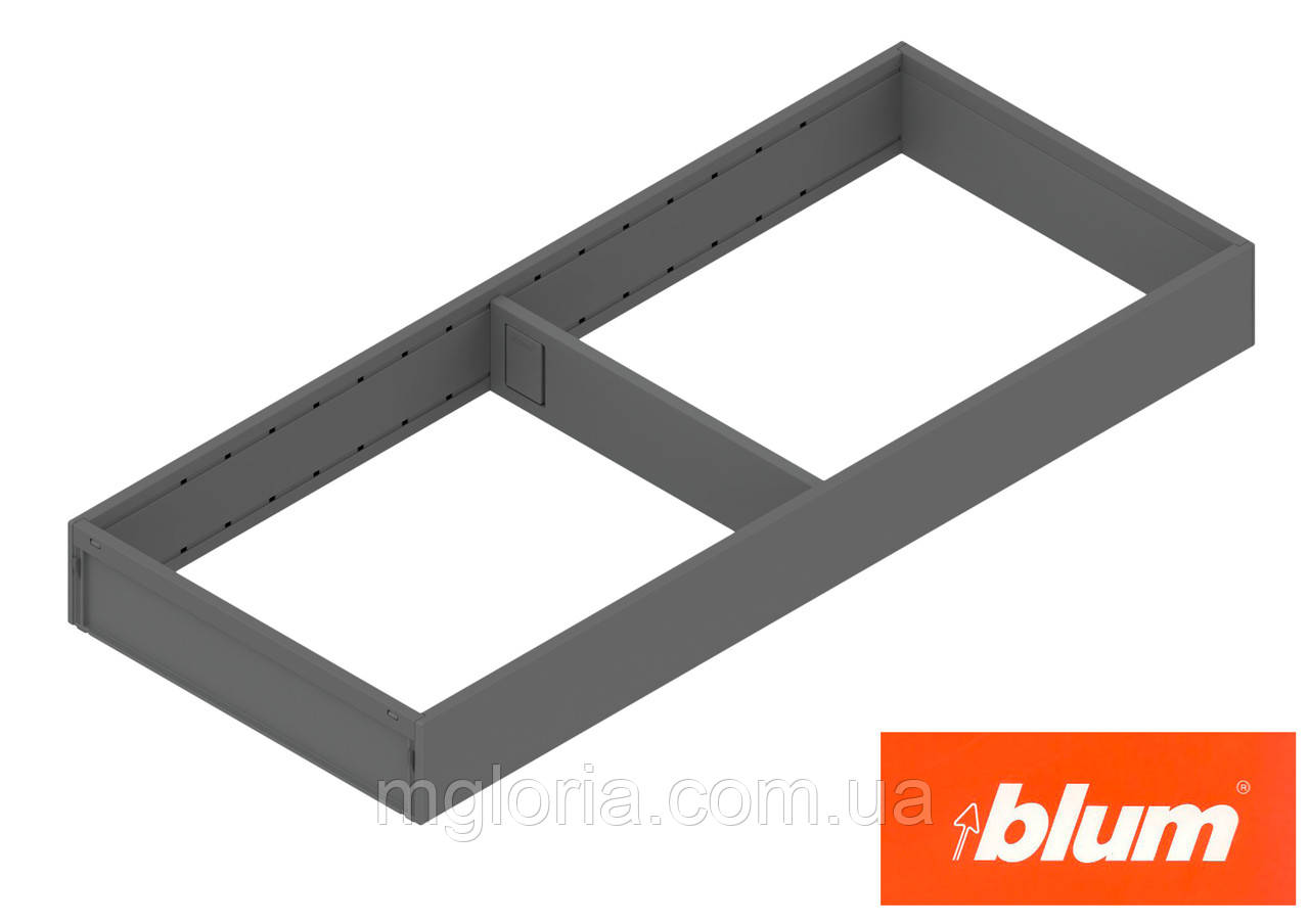 AMBIA-LINE рамка для LEGRABOX 500 х 200 мм сірий оріон