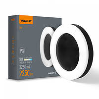 LED світильник ART IP65 круглий VIDEX 30W 5000K Black