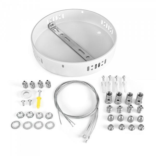 Комплект кріплень з фурнітурою для підвісного монтажу світлодіодної панелі, фото 1