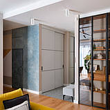 Світильник VIDEX під лампу GU10 SPF03A накладний білий + срібляста призма, фото 3