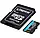 Micro SD 256GB/10 class R200Mb/s U3 V30 A2 Canvas Go! Plus Kingston+ Adapter (SDCG4/256GB), фото 2