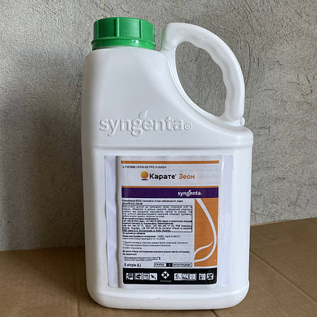 Інсектицид Карате Зеон 5л для пшениці, ячменю, кукурудзи, цукрових буряків, ріпаку (50 г/л Лямбда–цигалотрин), фото 1