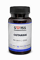 Остарин для набору і збереження м'язової маси, відновлення після тренувань Swiss Pharmaceuticals Ostarine MK-2877 25 мг 60 шт