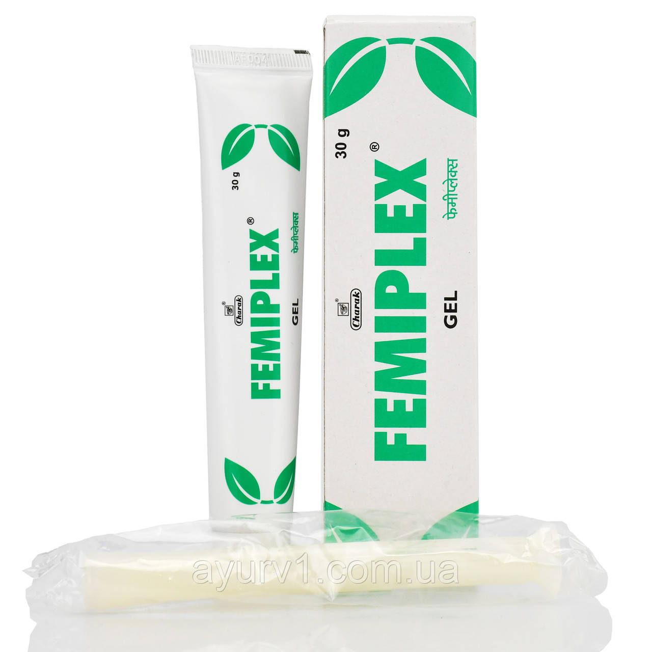 Вагінальний гель для жінок Феміплекс, Femiplex gel Charak, 30 г жіночі захворювання, аднексити, запалення, білі, виділення