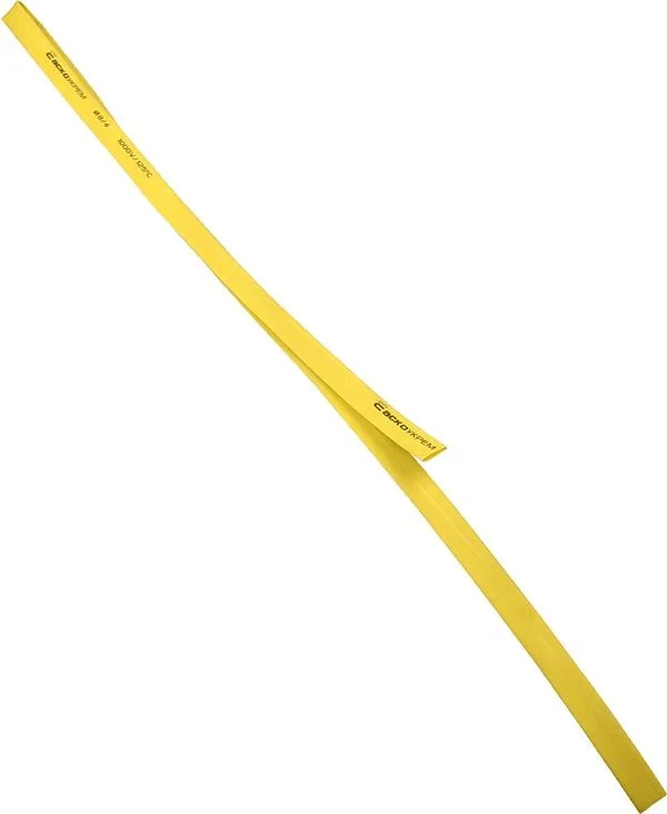 Термоусаджувальна трубка 8,0/4,0 мм 1 м жовта АСКО УКРЕМ A0150040249, фото 1