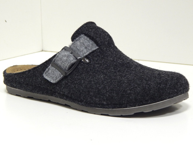 Чоловічі домашні капці Inblu — зручні, теплі та практичні для щоденного комфорту колір Темно-сірий, фото 1