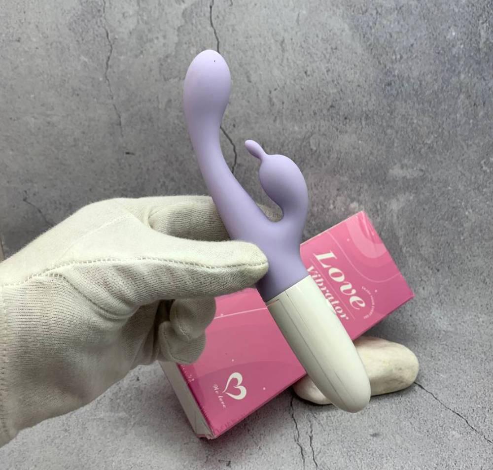 Вібратор кролик Wi-ZDB вібратор фалоімітатор кролик для жінок, 10 режимів. Фіолетовий, фото 1