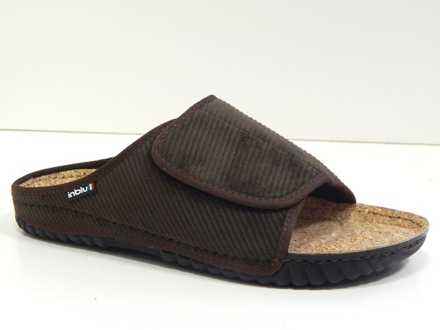 Чоловічі домашні капці Inblu — зручні, теплі та практичні для щоденного комфорту колір Коричневий, фото 1