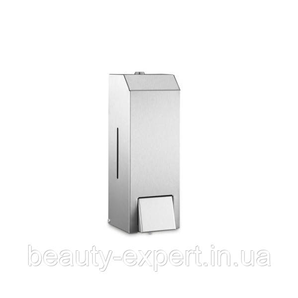 Диспенсер для рідкого мила Dayco ELITE IMPERIUM 1000 мл настінний колір сатин, фото 1