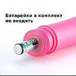 Вібропуля міні вібратор Wo-sex 5 режимів, вібропуля на батарейках. Рожева, фото 5