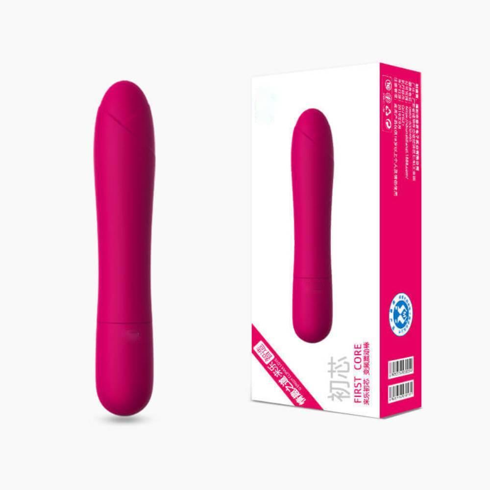 Вібропуля міні вібратор Wo-sex 5 режимів, вібропуля на батарейках. Рожева, фото 1