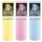 Дитячий міні принтер для термодруку + Подарунок Кольоровий термопапір 3шт / Принтер для телефону / Термопринтер, фото 10