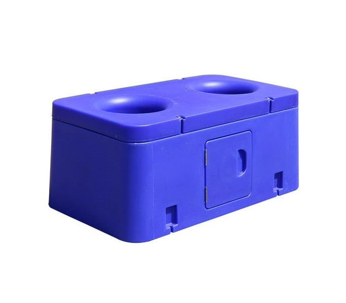 Поїлка групова (м'ячикова) для тваринництва з підігрівом на 50 літрів., фото 1