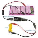 2 шт. мама + тато USB перехідник із затискачем типу «крокодил»: гніздо-затискачі, фото 2