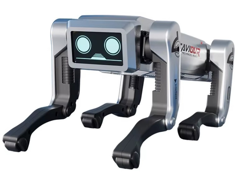 Інтерактивна електронна робот-собака AI ROBOT Machina Dog з радіокеруванням 2.4 GHz і пультом, фото 1