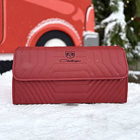 Преміум органайзер в багажник Dodge Signature, розмір L (65 см), сумка-органайзер з вишивкою логотипу