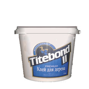 Клей столярный водостойкий Titebond® II Premium D3, банка 1 кг - фото 1 - id-p411038677