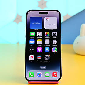 Смартфон Apple iPhone 14 Pro Max 256GB Space Black (MQ9U3) Б/У Экран: Отличное состояние , несколько неглубоких царапин, без