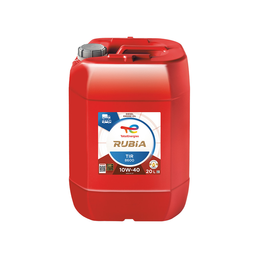 Моторне мастило Total RUBIA TIR 8600 10W-40 20 л., фото 1