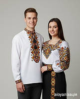 Вишиванки парні для чоловіка і жінки "Карпатська райдуга"