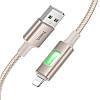 Дата кабель Hoco U144 New USB to Lightning 2.4 A (1.2m), фото 3