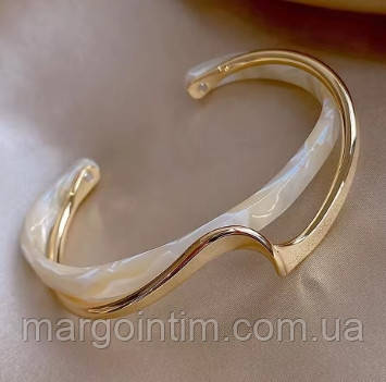 Браслет на руку / Браслет кафф / Браслет  бенгл / Прикраса для кисті руки, фото 1