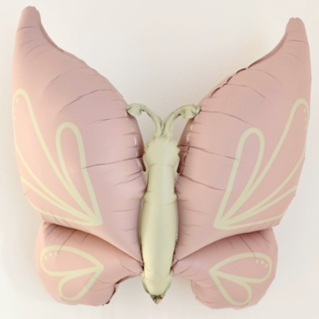 Фольгована кулька Метелик рожевий 94×73 см | Foil Balloon Butterfly Pink