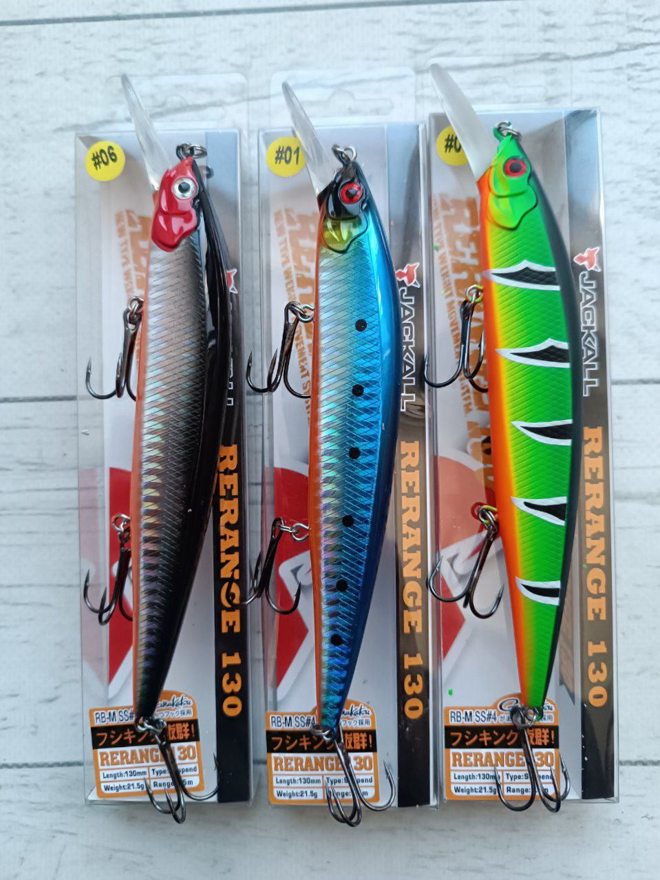 Воблер Columbia Rerange 130SP 130 мм / 21гр Набір 3шт на щуку