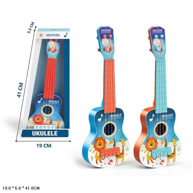 Гітара дитяча 6818E, 2 кольори, 40см, фото 1