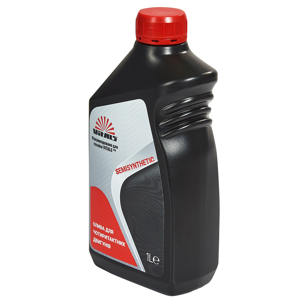 Олива для чотиритактних двигунів Vitals Semisynthetic API SL/CF, 1л, фото 1