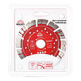 Диск алмазний Vitals Master Глибокий різ 125×22,2×12 мм, фото 3