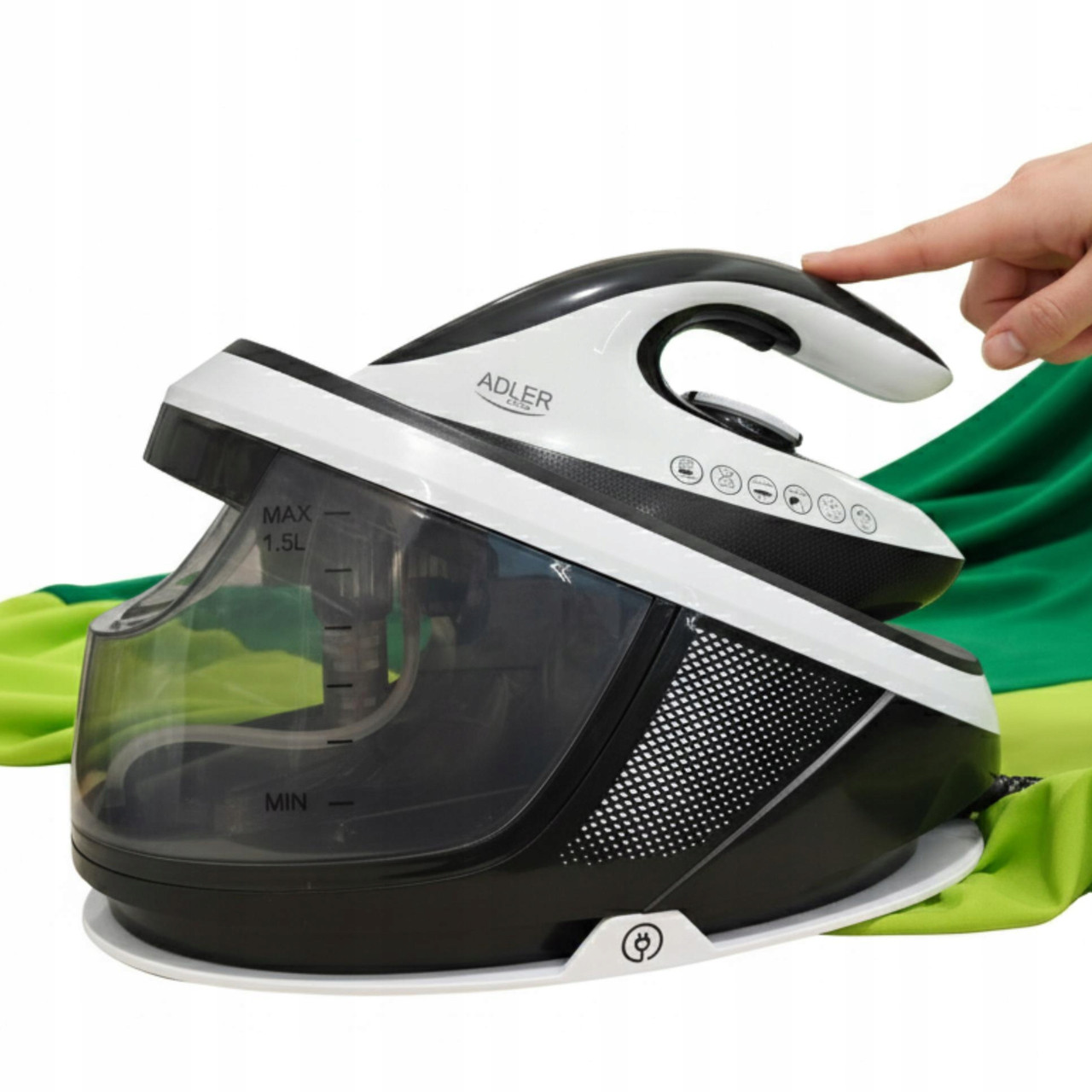 Парова станція Adler AD 5048 — 8 бар, паровий удар 600 г/хв, фото 1