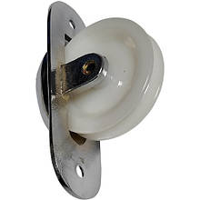 Ролик для виводу троса з кокпіту Osculati діаметр шківа 60 мм хромована латунь