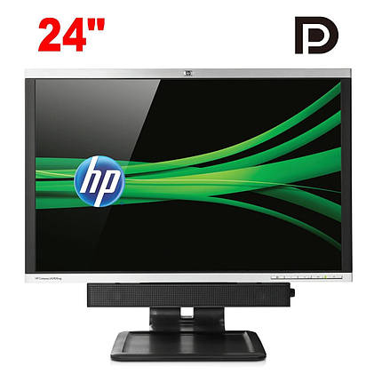 Монітор HP Compaq LA2405x / 24" (1920x1200) IPS / 1x DisplayPort, 1x DVI, 1x VGA, 3x USB 2.0 / VESA 100x100, фото 1
