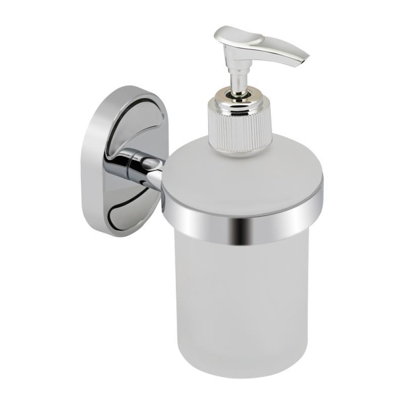 Дозатор для рідкого мила Lidz Oreo 0202 настінний LDORE0202CRM22084 Chrome, фото 1