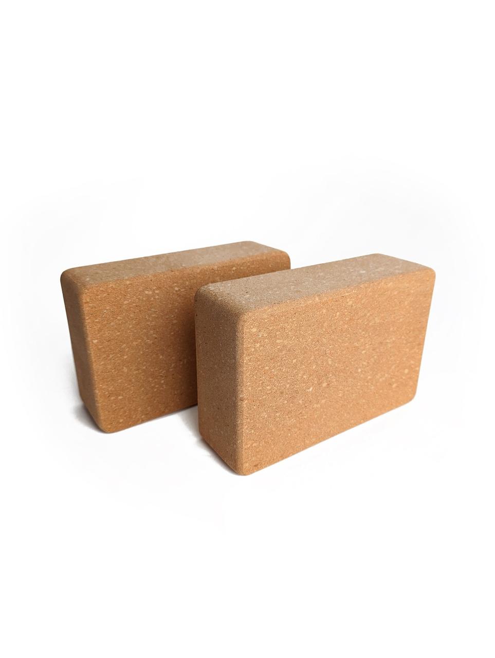 Блок для йоги корковий MaxIQ-MD1244, фото 1