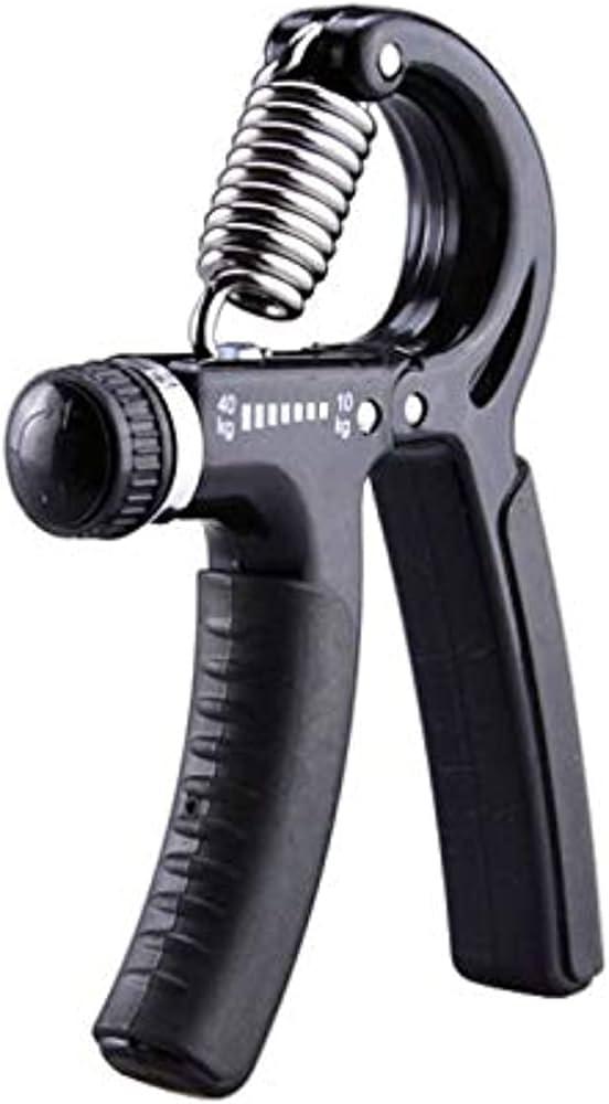 Пружинний еспандер з анатомічними ручками та лічильником MaxIQ-MD1189, фото 1