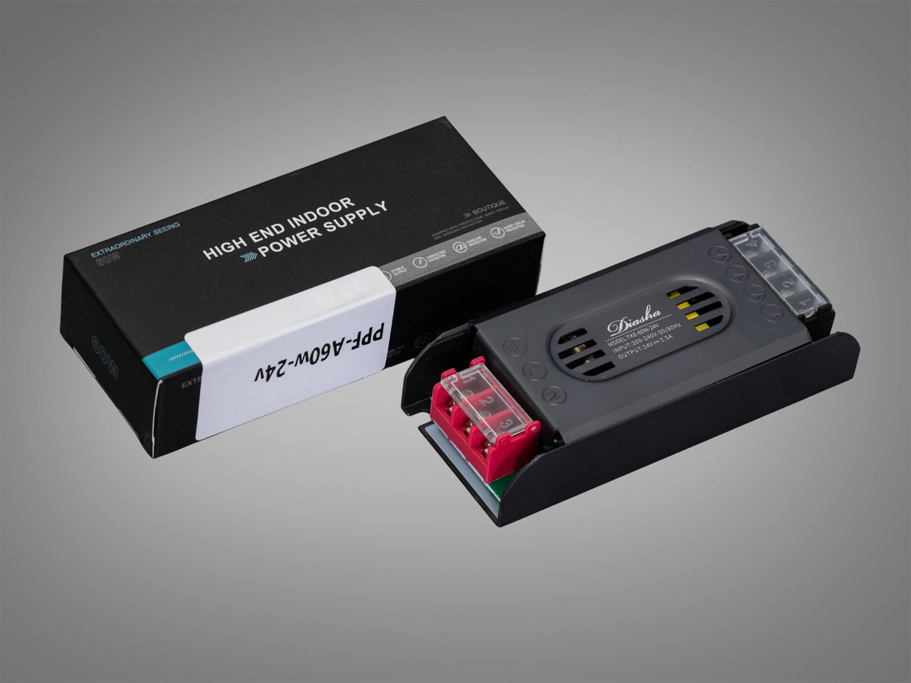 Блок живлення для LED стрічки, 24v, 60Вт, 2.5А PPF-A60W-24V