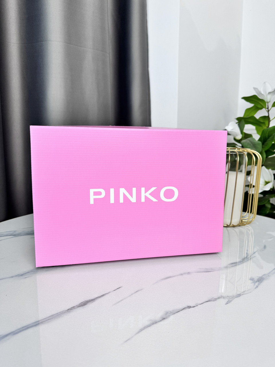 Фірмова коробка Pinko, пачка на подарунок. Подарункова брендова упаковка Пінко, фото 1