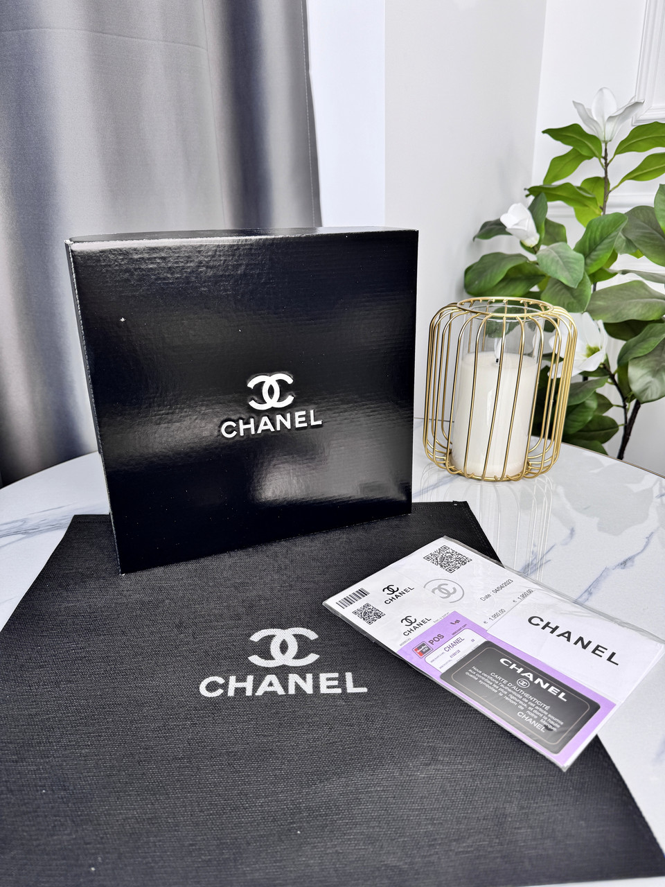 Фірмова упаковка Chanel-паковання на подарунок. Подарункова брендова упаковка Шанель, фото 1