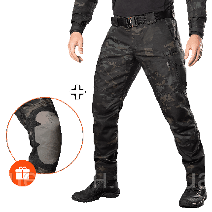 Штани Герць 2.0 Twill Multicam Black (9129), S, фото 1