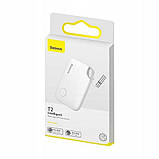 Трекер Baseus Intelligent T2 ropetype anti-loss device White, фото 2